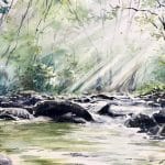 Stream - Watercolour